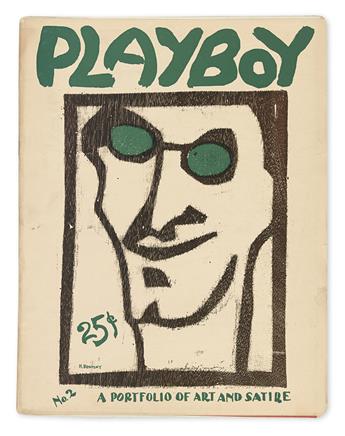 ART JOURNALS.  ARENS, EGMONT; editor and publisher. Playboy: A Portfolio of Art & Satire.